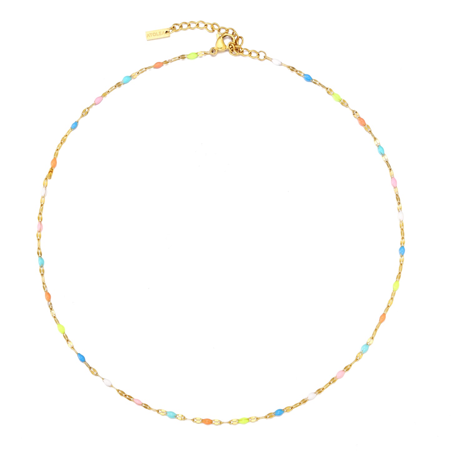 Rainbow Dainty Choker