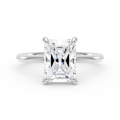 Radiant Solitaire Ring