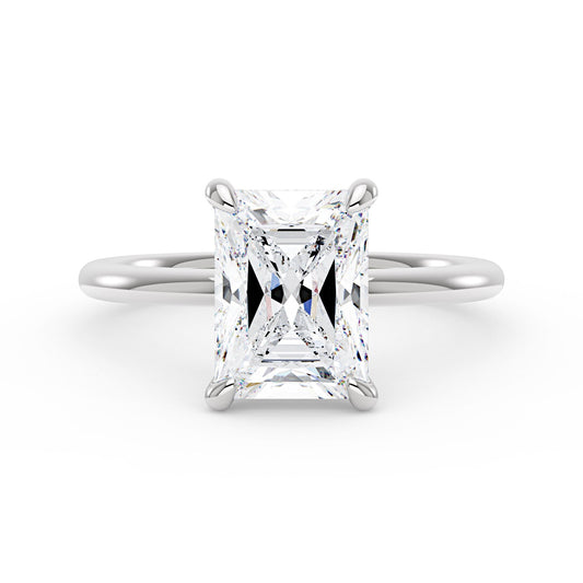 Radiant Solitaire Ring