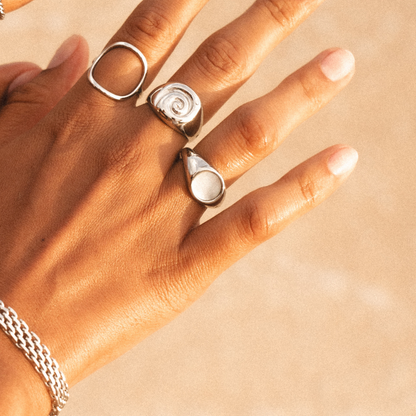 Mother Of Pearl Ring