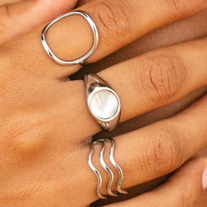 Mother Of Pearl Ring