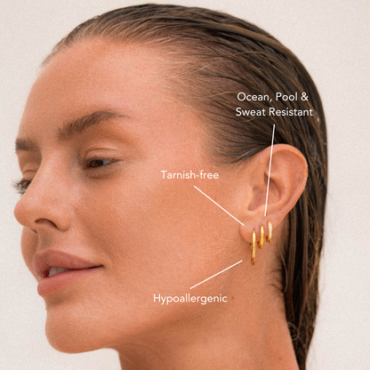 Triple Hoop Earrings Bundle