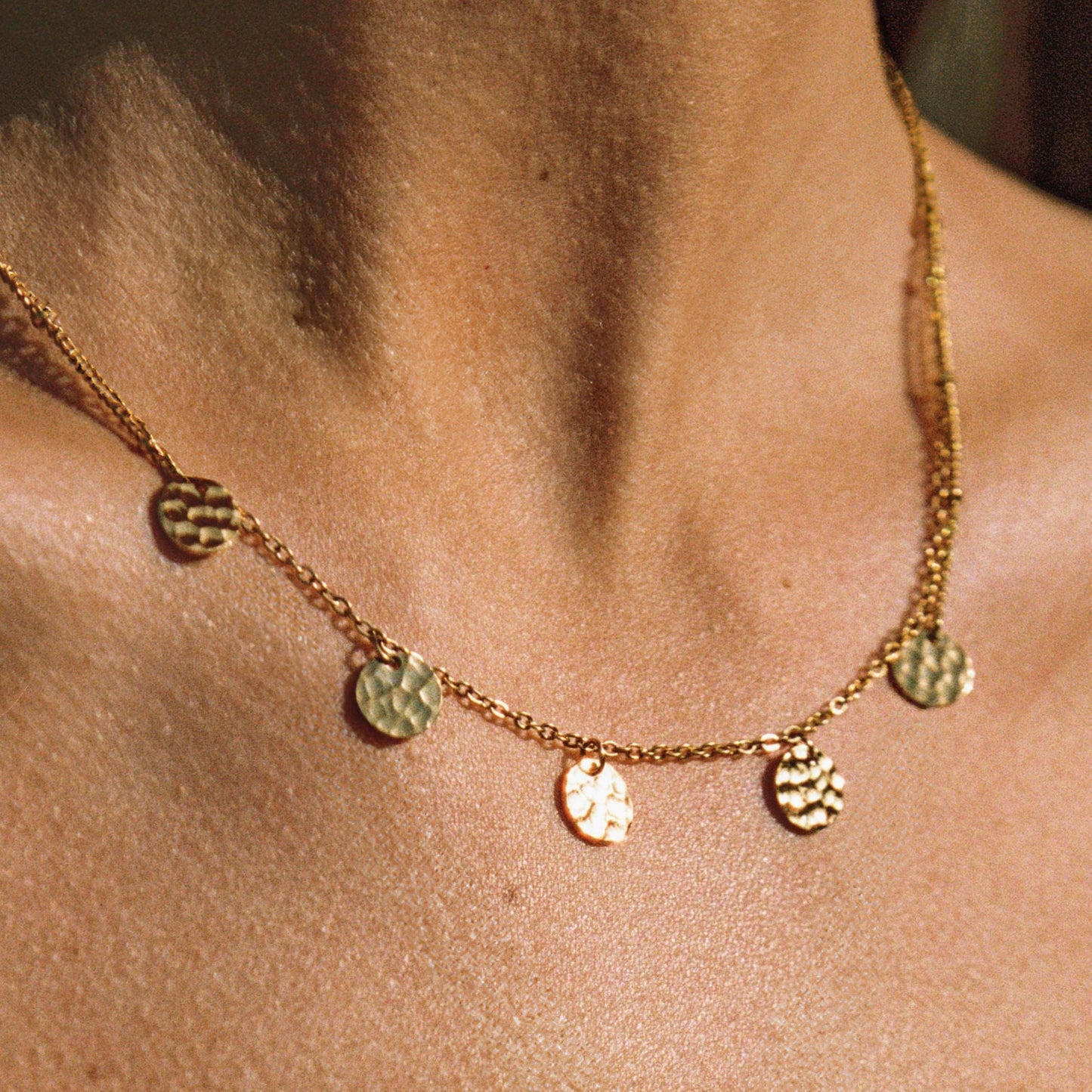 Sun Coins Choker