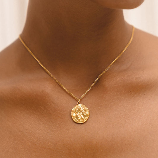 Ancient Coin Necklace