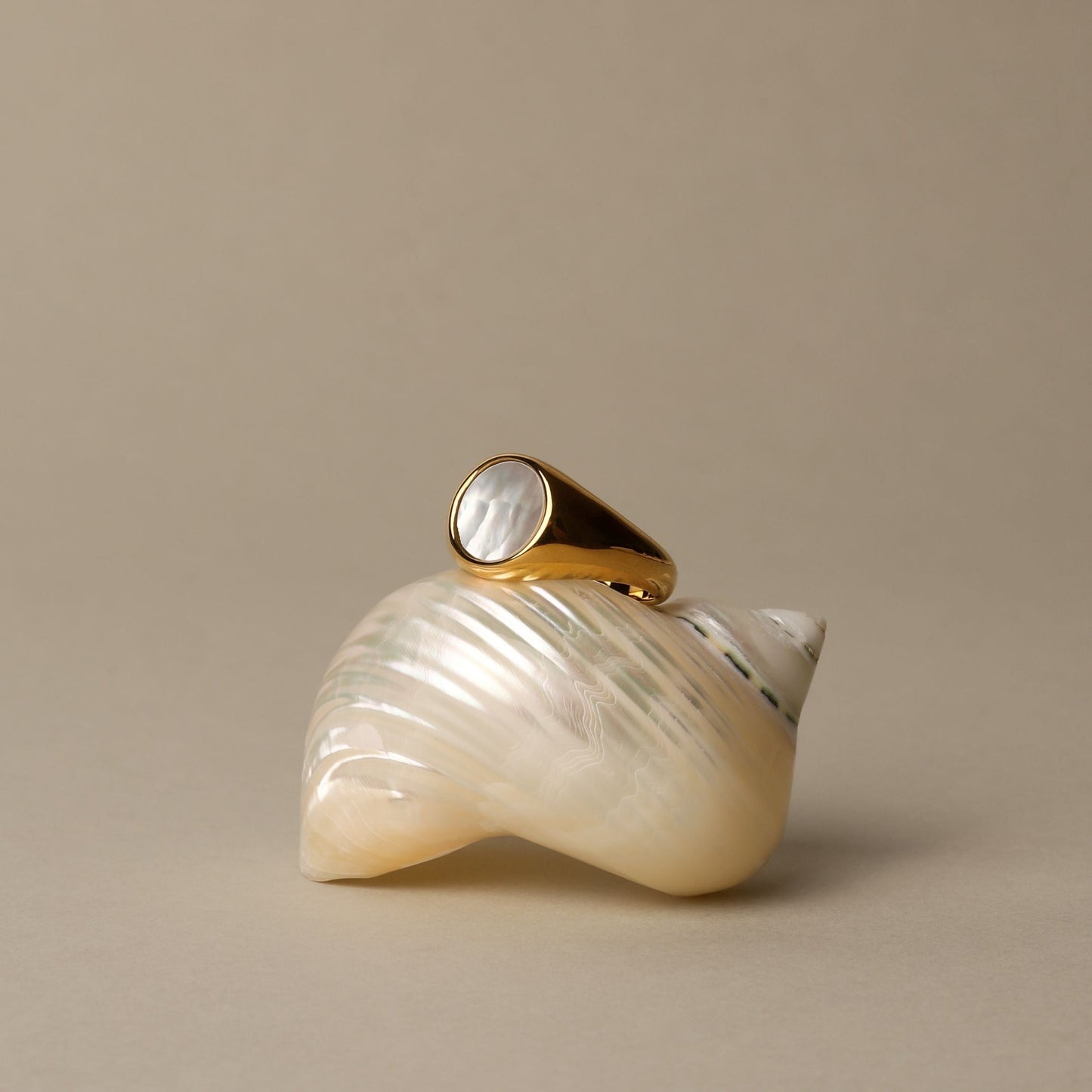 Mother Of Pearl Ring