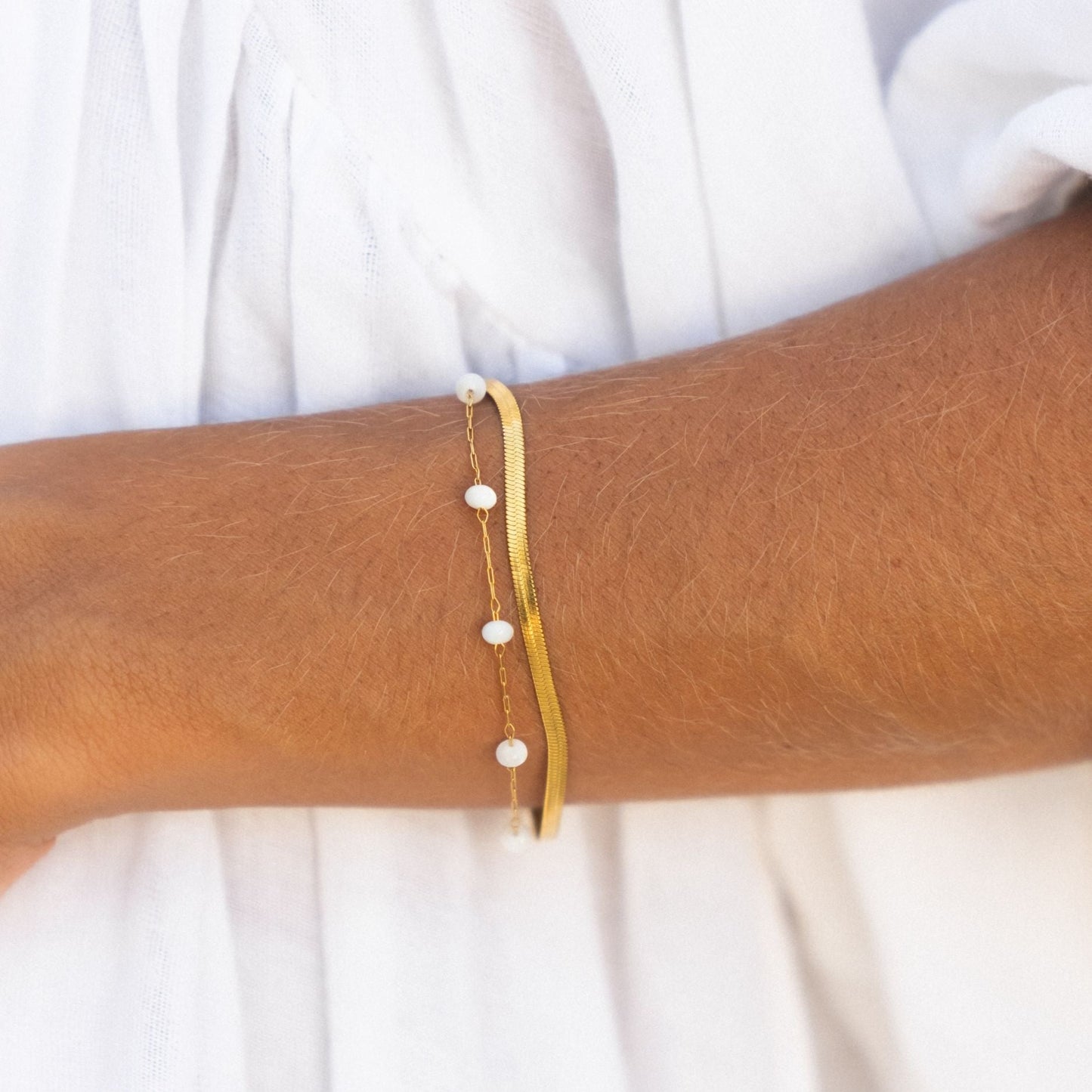 "Santorini" Layered Bracelet