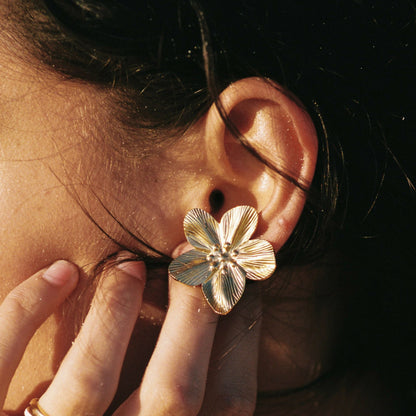 Hibiscus Earrings