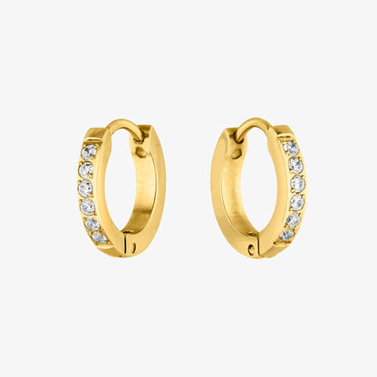 Tiny Gold Hoop Earrings