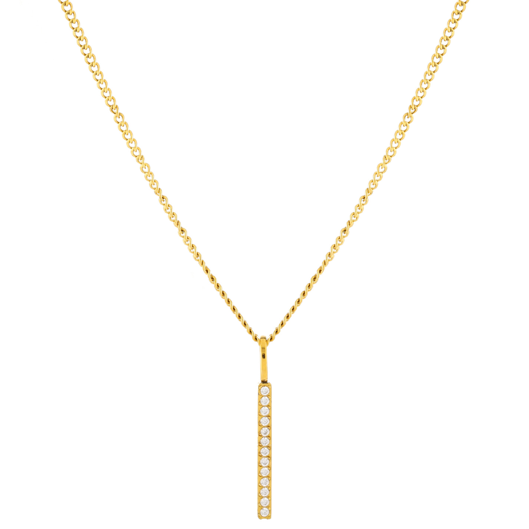Sparkling Bar Necklace