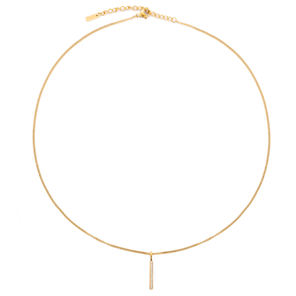 Sparkling Bar Necklace